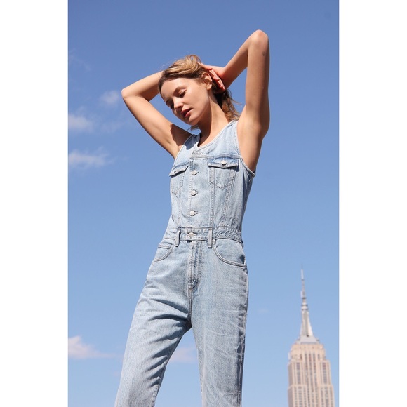 AGOLDE Seventies Denim Jumpsuit - Picture 1 of 12